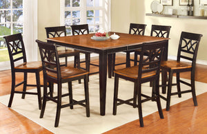 TORRINGTON II Black/Cherry 7 Pc. Dining Table Set