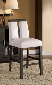LUMINAR II Gray/White Counter Ht. Chair (2/CTN)