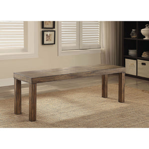 Colettte Rustic Oak Small Bench