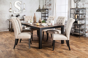 MARSHALL Rustic Oak Dining Table