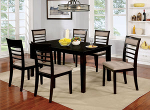 Fafnir Espresso/Beige 7 Pc. Dining Table Set image