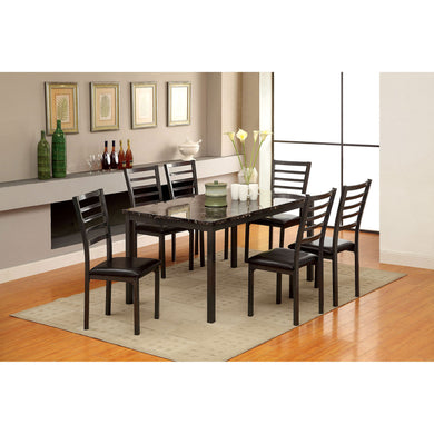 COLMAN Black 5 Pc. Dining Set (60