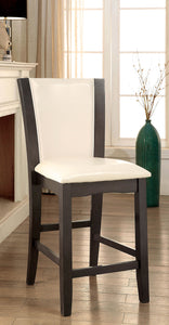 MANHATTAN III Gray/White Counter Ht. Chair