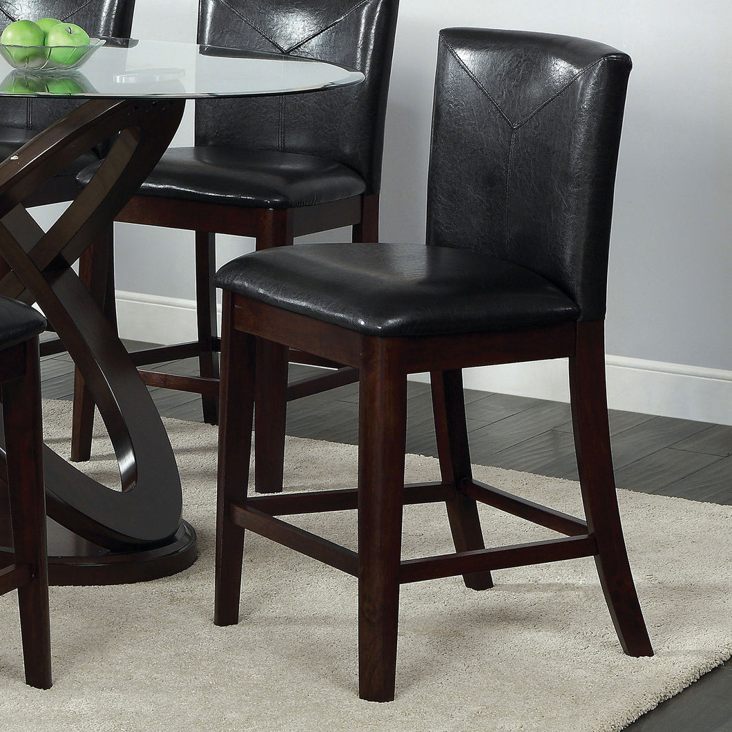 Atenna II Dark Walnut Counter Ht. Chair (2/CTN)