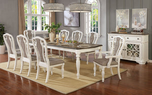 LESLIE 9 Pc. Dining Table Set (2AC+6SC) image