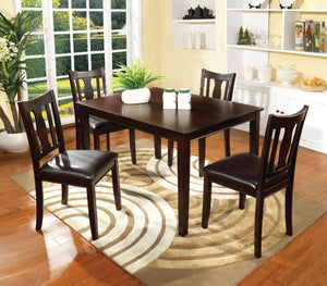 Northvale I Espresso 5 Pc. Dining Table Set