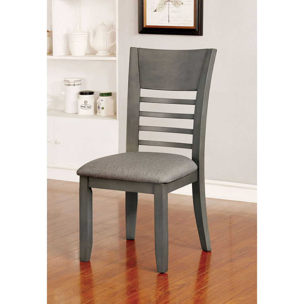 Hillsview Gray Side Chair (2/CTN)