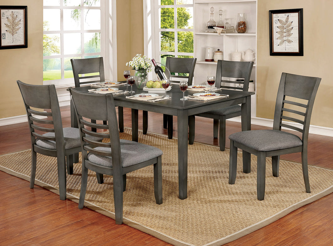 Hillsview Gray 7 Pc. Dining Table Set