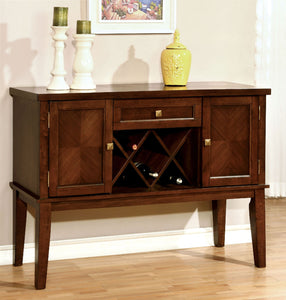 HILLSVIEW I Brown Cherry Server