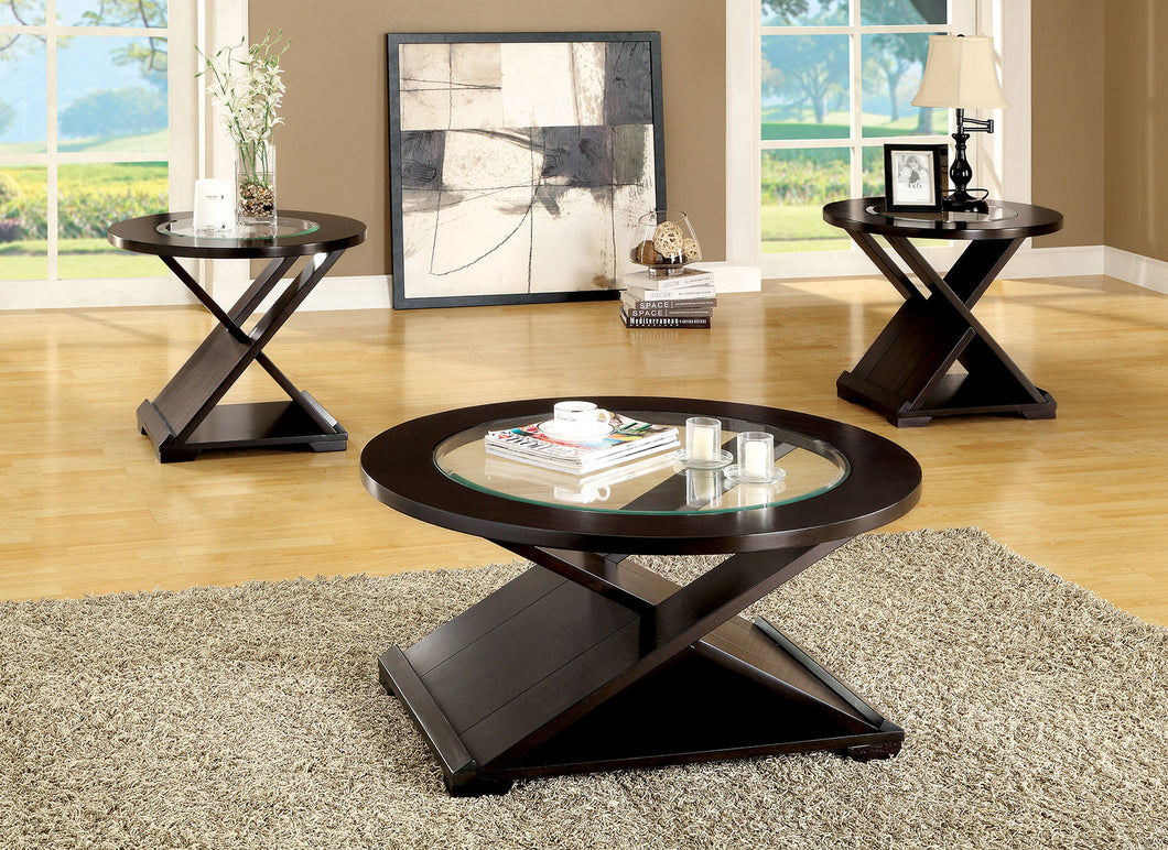 Orbe Espresso 3 Pc. Table Set