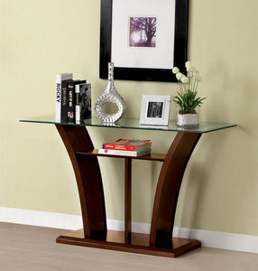 Manhattan iv Brown Cherry Sofa Table, Brown Cherry