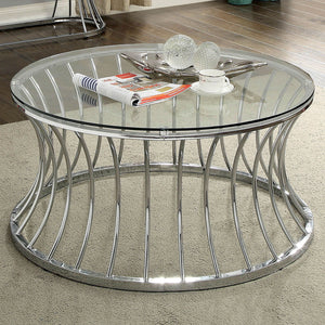 Esme Chrome Coffee Table