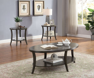 Paola Gray 3 Pc. Coffee Table Set