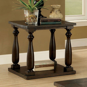 Luan Dark Walnut End Table