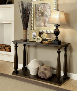 Luan Dark Walnut Sofa Table