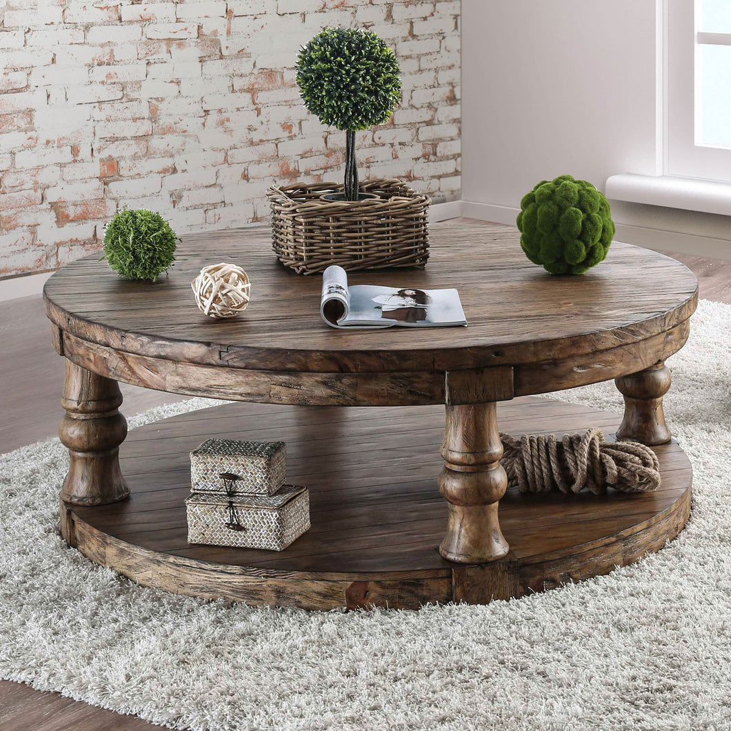 Mika Antique Oak Coffee Table