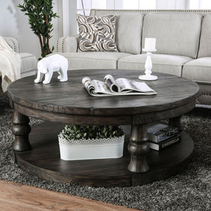 Mika Antique Gray Coffee Table