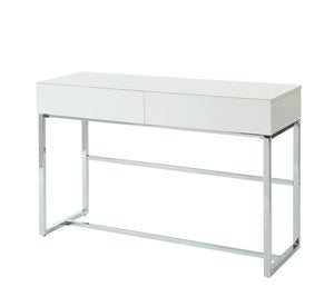 Juni White Sofa Table