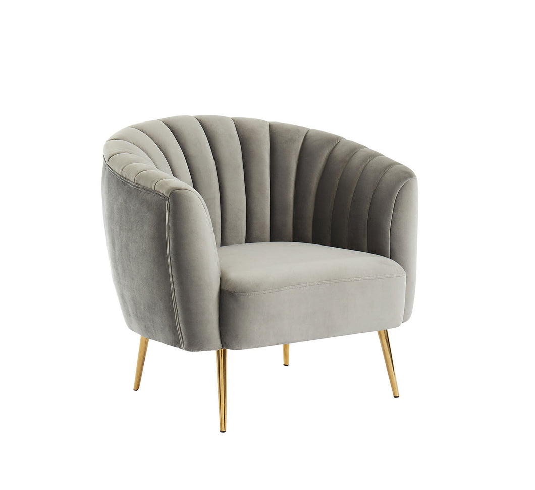 Dionne Gray Chair, Gray