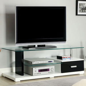 Egaleo Black/White 55" TV Console