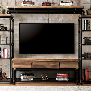 Kebbyll Antique Black/Natural Tone 60" TV Stand image