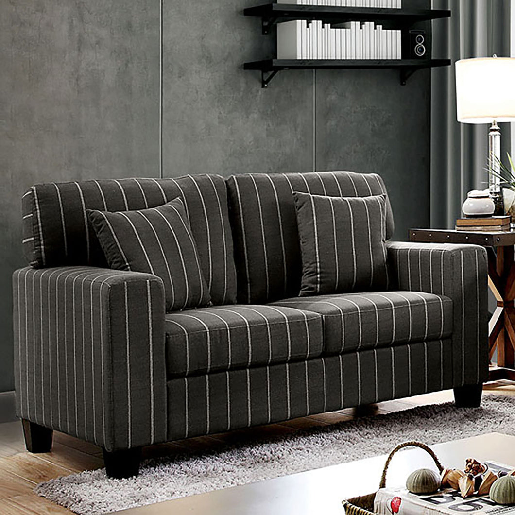 Pingree Dark Gray Love Seat