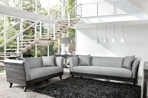 Cailin Gray Sofa + Love Seat