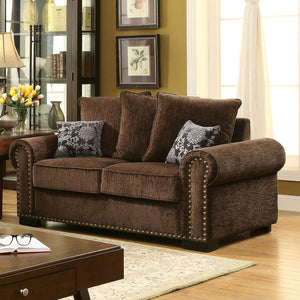 RYDEL Brown Love Seat