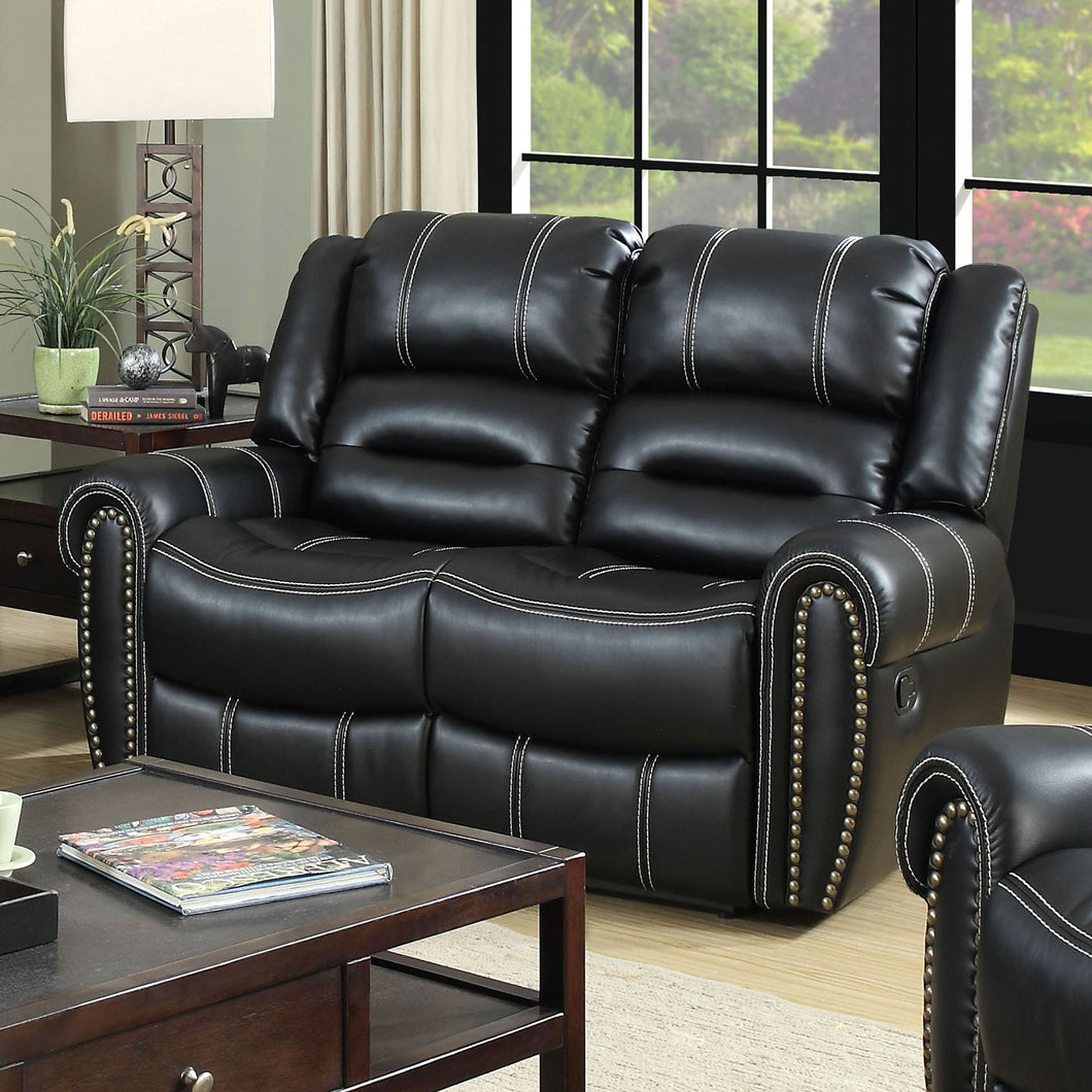 FREDERICK Black Love Seat image