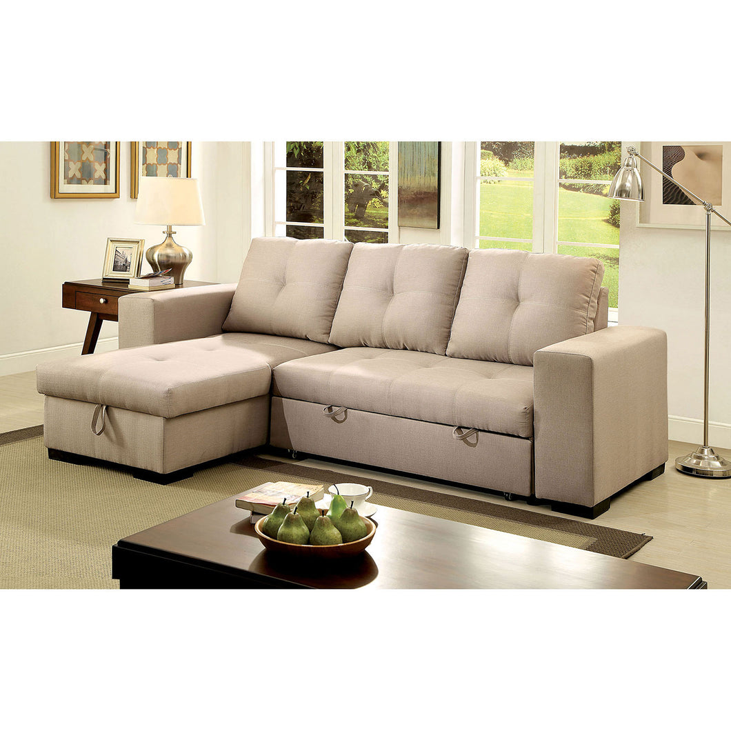 DENTON Ivory Sectional, Ivory