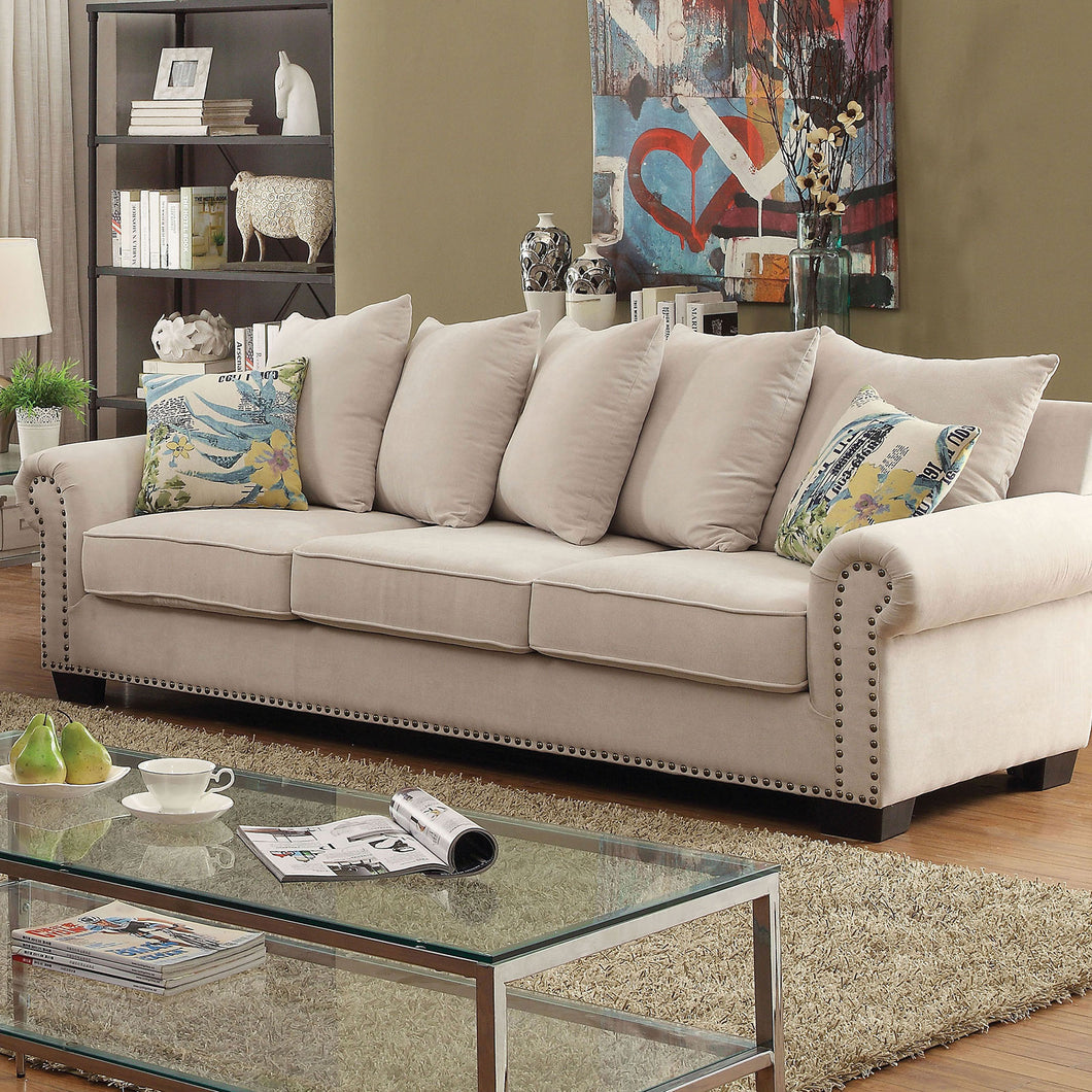 SKYLER Beige Sofa