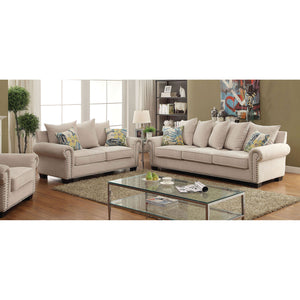 SKYLER Beige Sofa + Love Seat