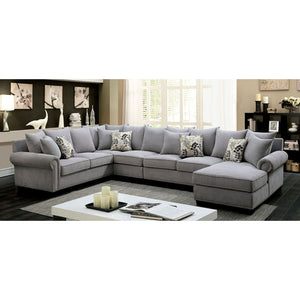 SKYLER II Gray Sectional, Gray image