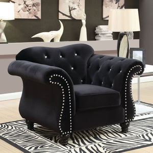 JOLANDA I Black Chair