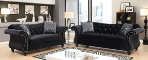 JOLANDA I Black Sofa + Love Seat image