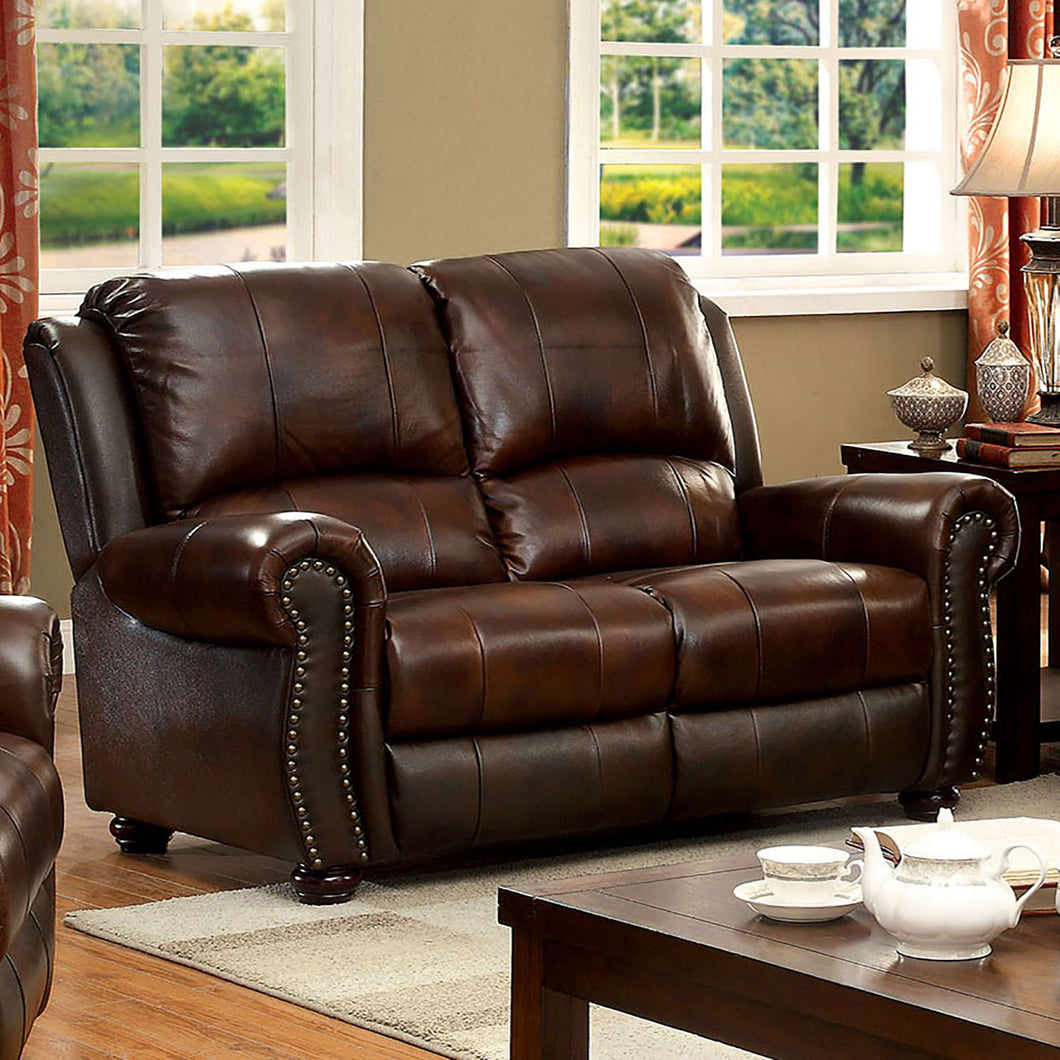 TURTON Brown Love Seat