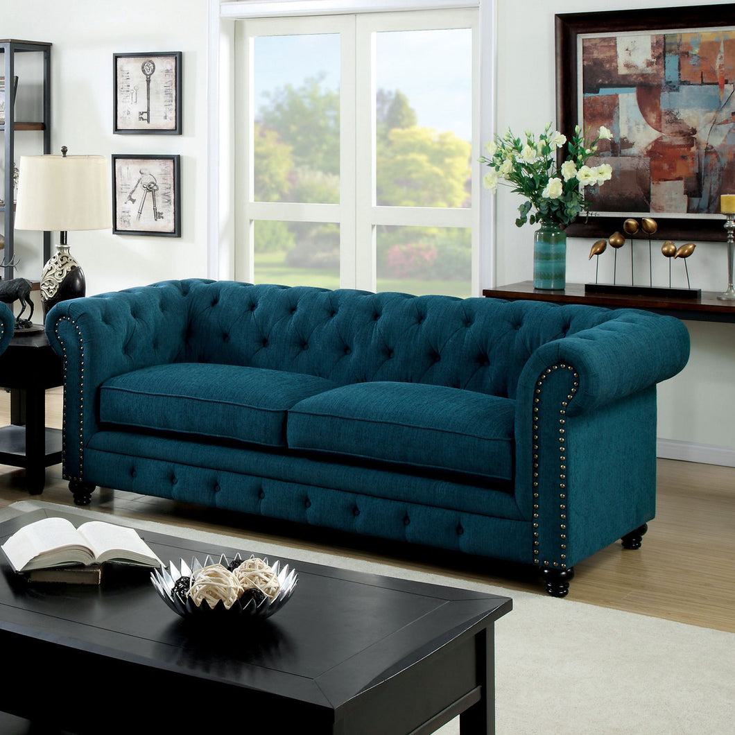 STANFORD Dark Teal Sofa, Dark Teal