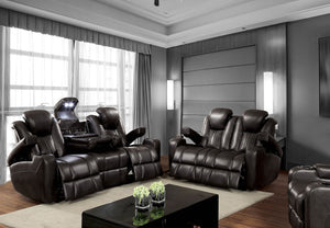 ZAURAK Dark Gray Sofa + Love Seat