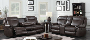 Chenai Brown Sofa + Love Seat image