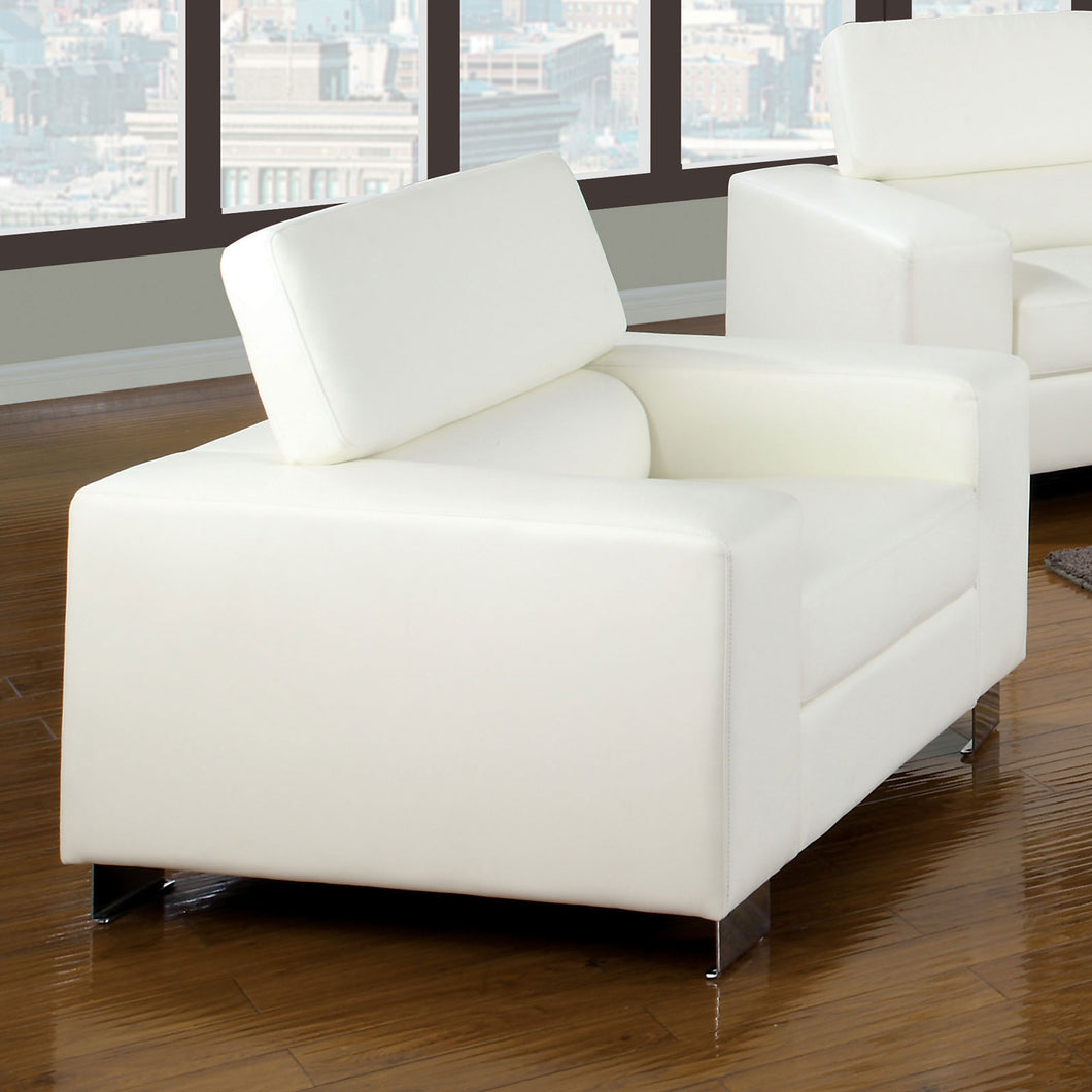 Makri White Chair, White