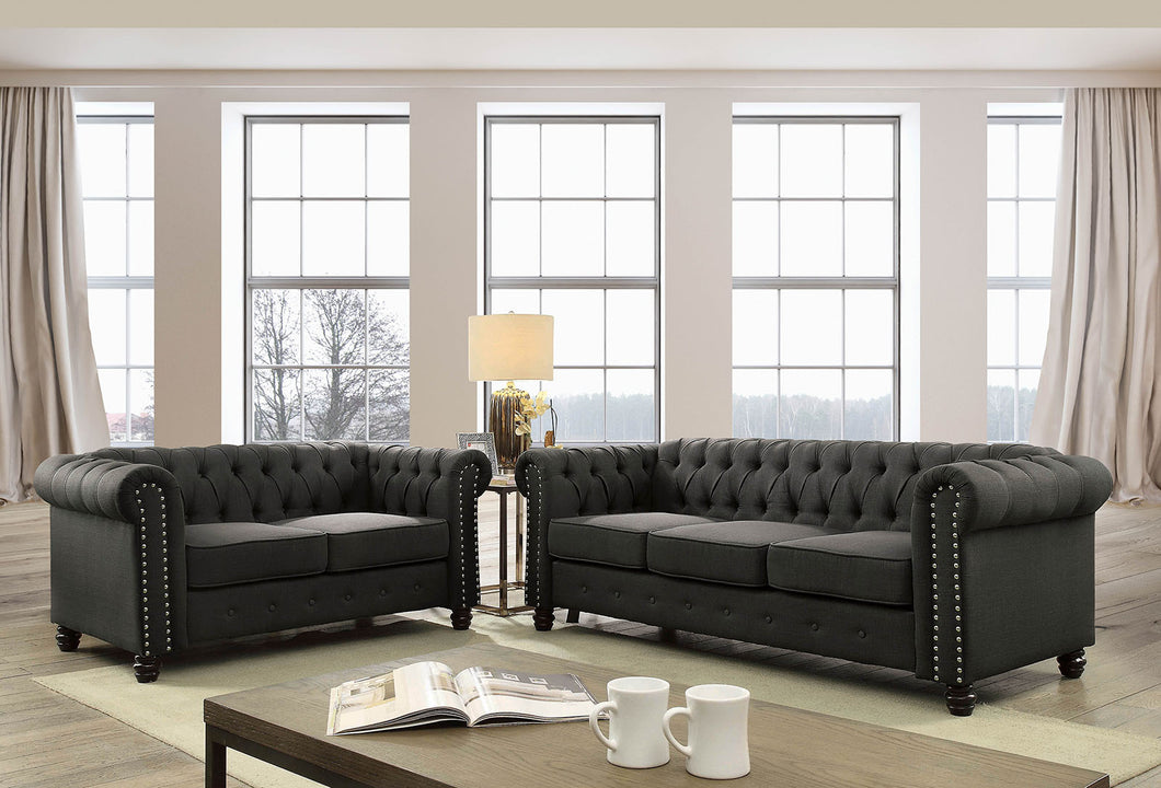 Winifred Gray Sofa + Love Seat