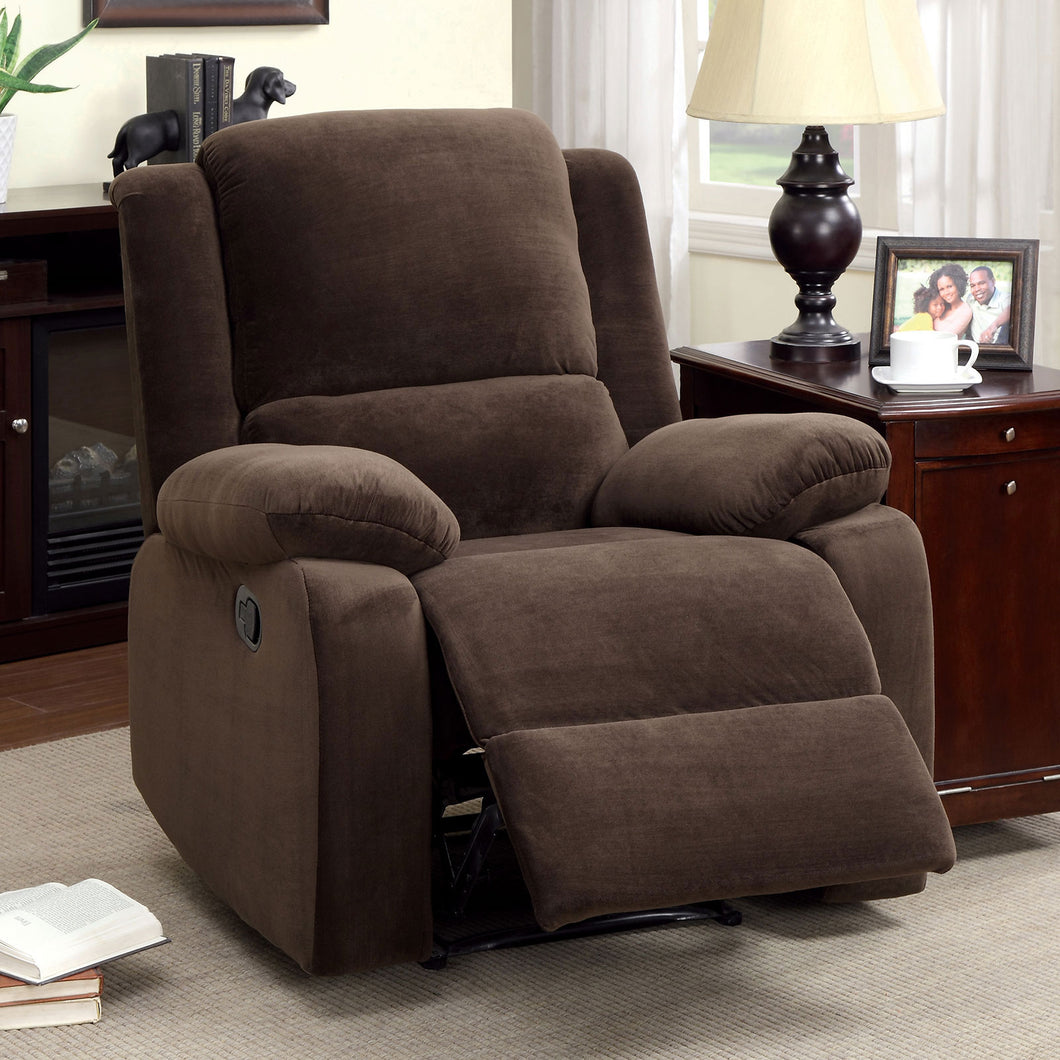 Haven Dark Brown Recliner