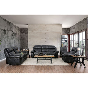 Montserrat Black Sofa + Love Seat