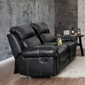 Montserrat Black Love Seat