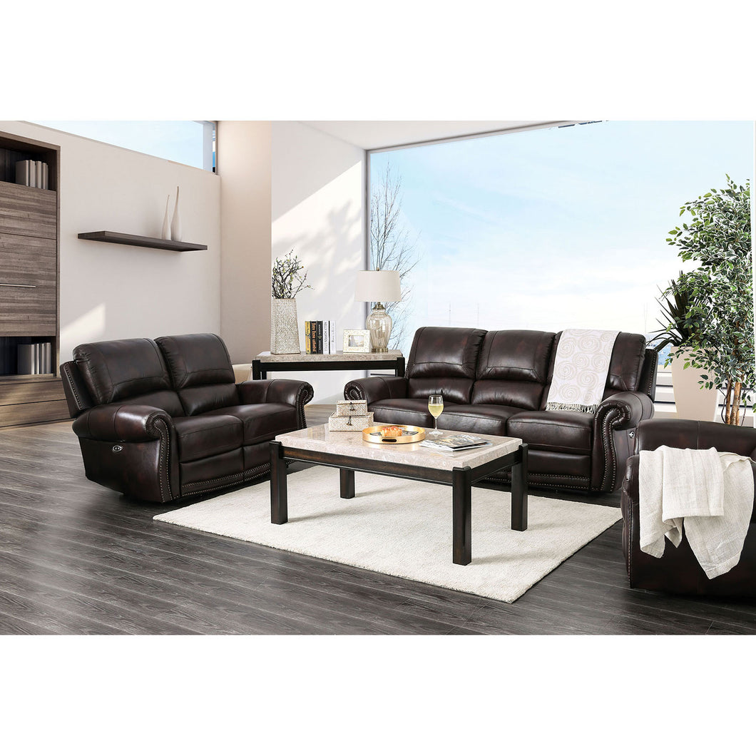 Edmore Brown Sofa + Love Seat