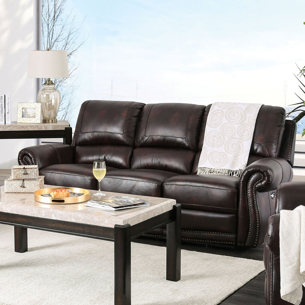 Edmore Brown Power-Assist Sofa