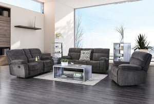 Kia Gray Sofa + Love Seat