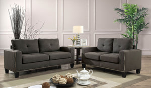Attwell Gray Sofa + Love Seat