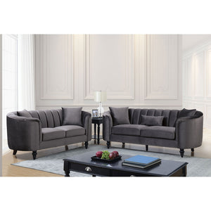 Linnea Gray Sofa + Love Seat