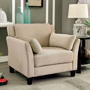 YSABEL Beige Chair, Beige (K/D)